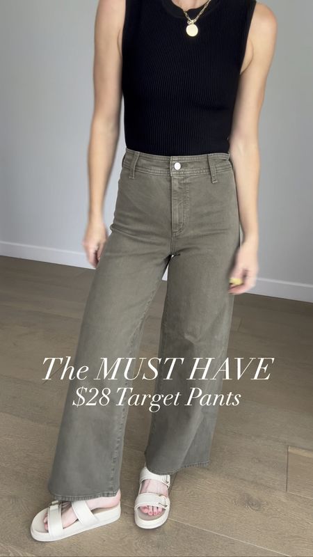 The $28 wide leg pant you’ll want in every single color!  There’s 6 to choose from.

#SpringOutfits #WideLegPants #TargetStyle #TargetFinds #MustHavePants #SailorPants 

#LTKVideo #LTKSeasonal #LTKfindsunder50