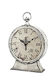 Stonebriar Large 12 Inch Decorative Battery Operated Table Top Clock with Roman Numerals and Anti... | Amazon (US)