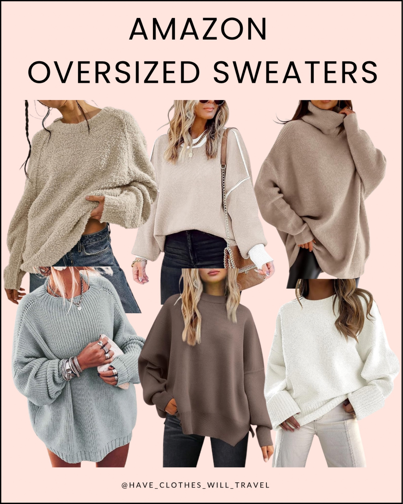 The best oversized sweaters from Amazon, Amazon winter fashion finds, outfit ideas for winter 

#LTKSeasonal #LTKfindsunder100 #LTKstyletip