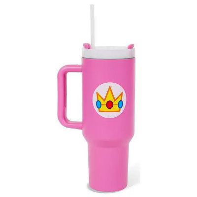 Nintendo Stainless Steel 40oz Peach Tumbler | Target