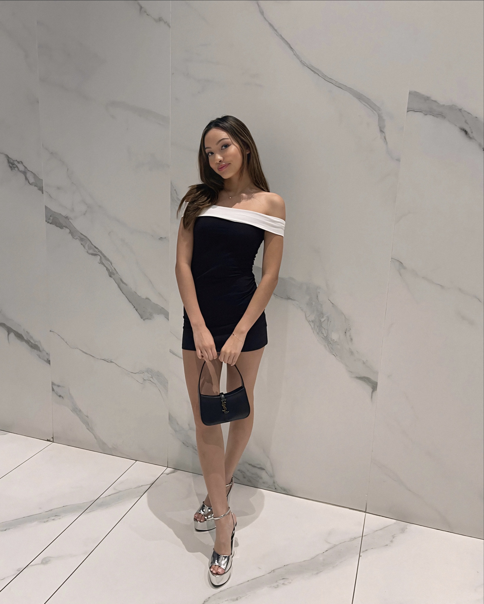 black & white dress 💫 

#LTKpartywear #LTKstyletip #LTKwedding