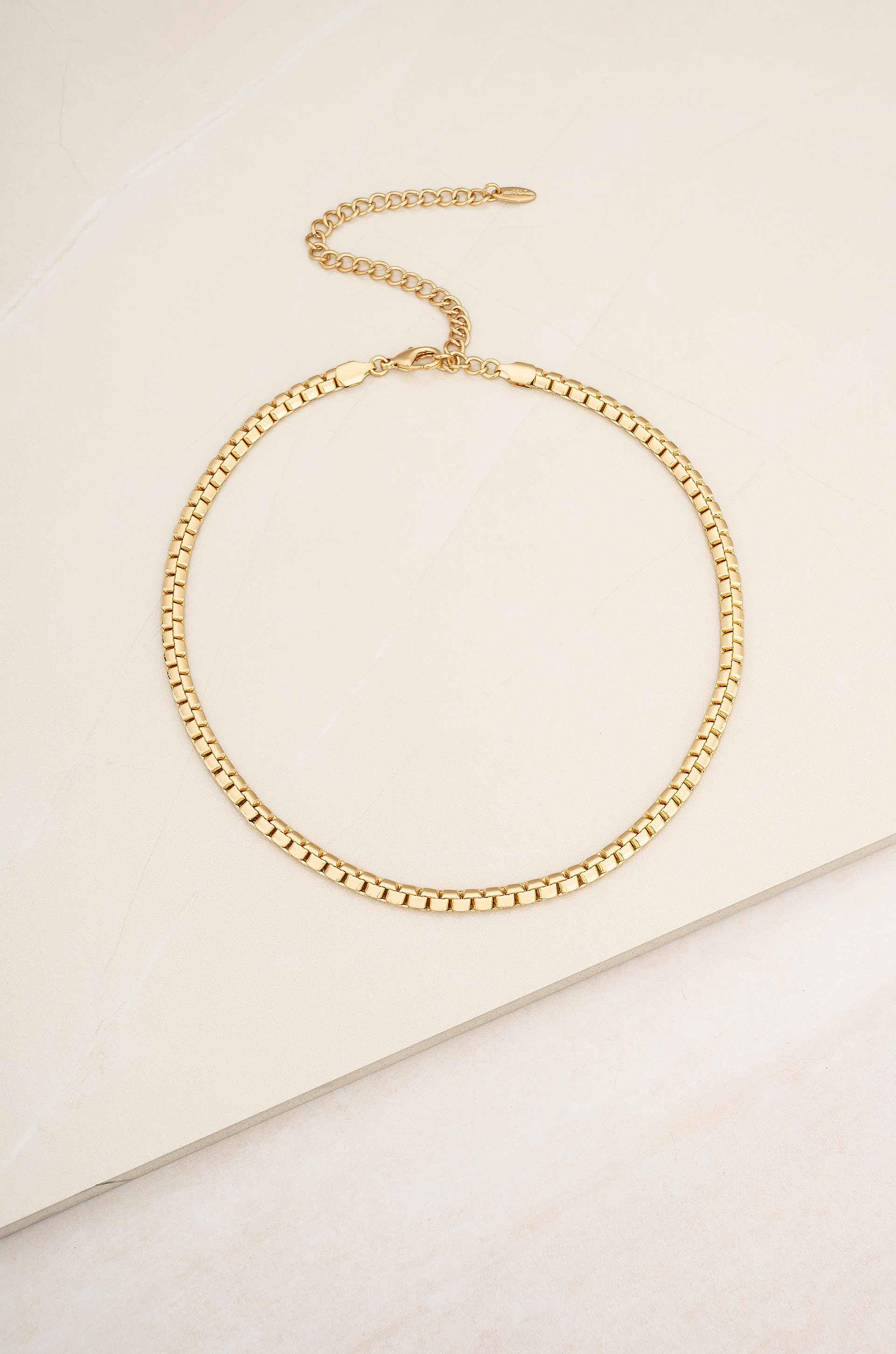 Single Rolo Chain 18k Gold Plated Necklace | Ettika