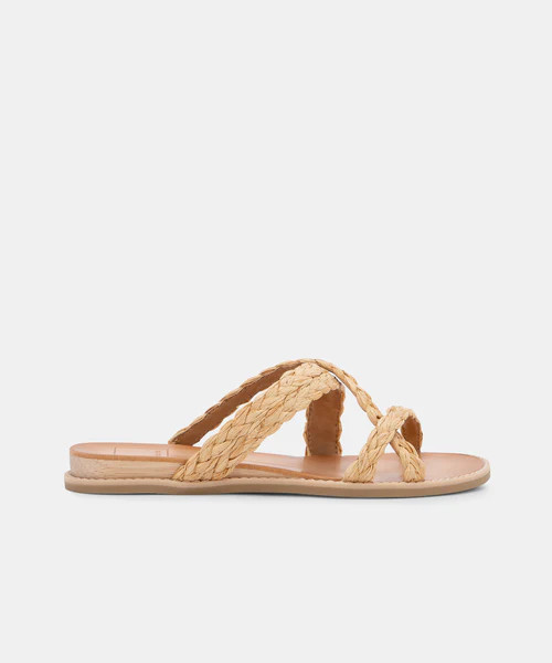 NEBI SANDALS IN NATURAL | DolceVita.com