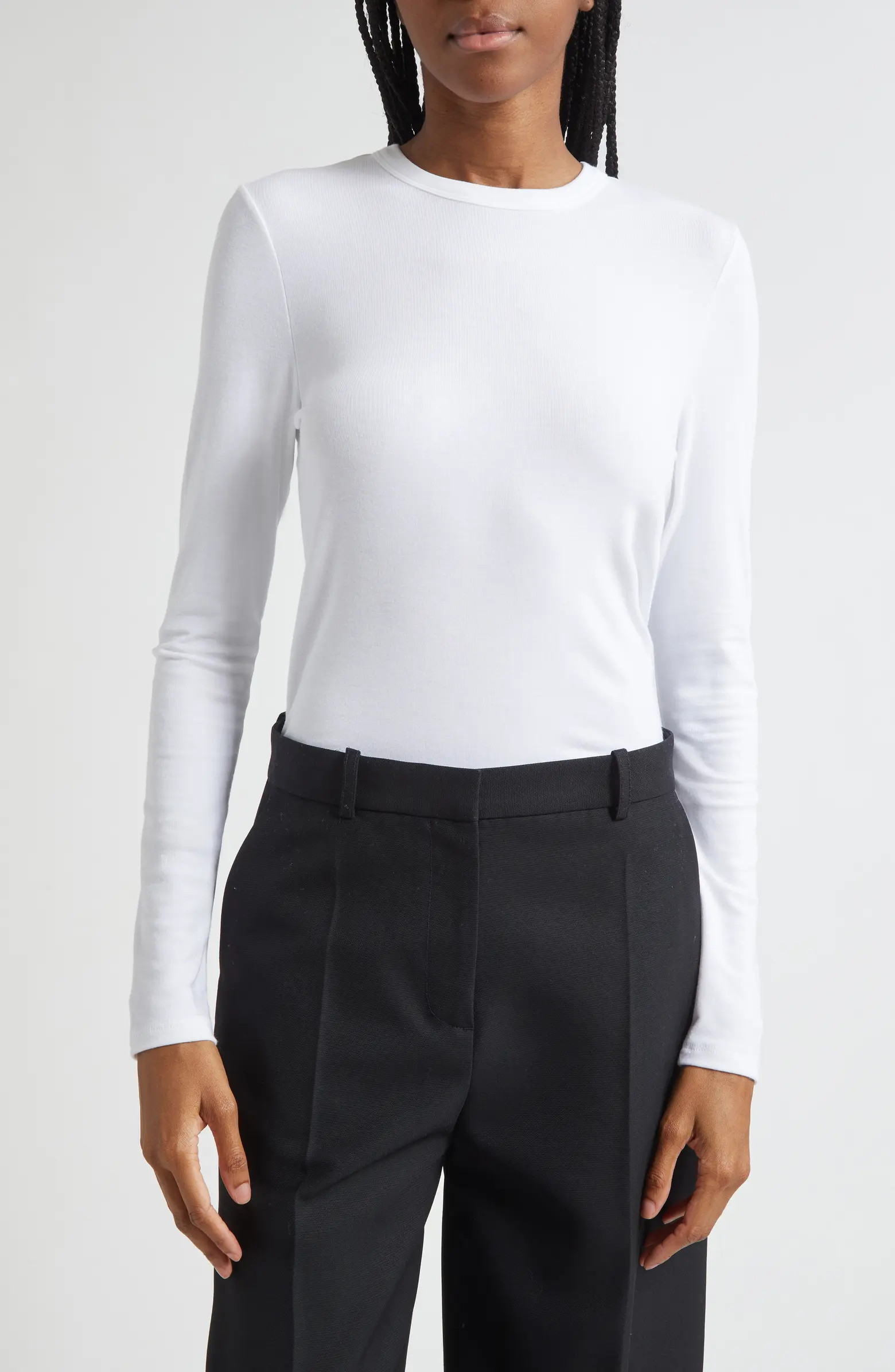 Luxe Long Sleeve Crewneck Top | Nordstrom
