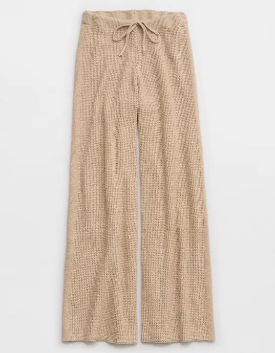 Aerie CozyUp Waffle Skater Pant | American Eagle Outfitters (US & CA)