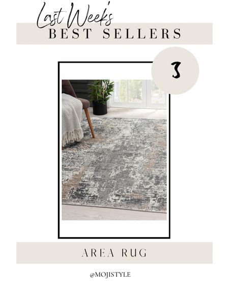 This modern area rug is one of this week’s best sellers! It’s from Walmart and it’s an absolutely stunning addition to your home decor.

#LTKhome #LTKSeasonal