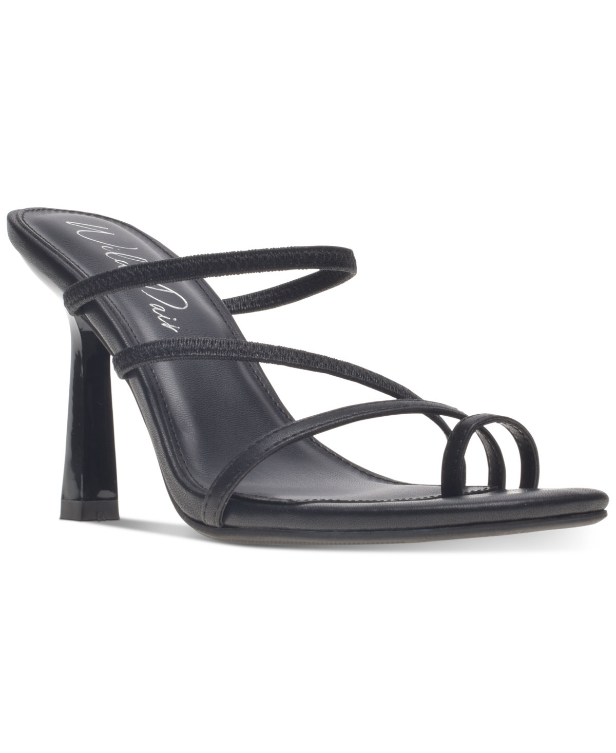 Wild Pair Lenore Strappy Dress Sandals, Created for Macy's - Black | Macy's