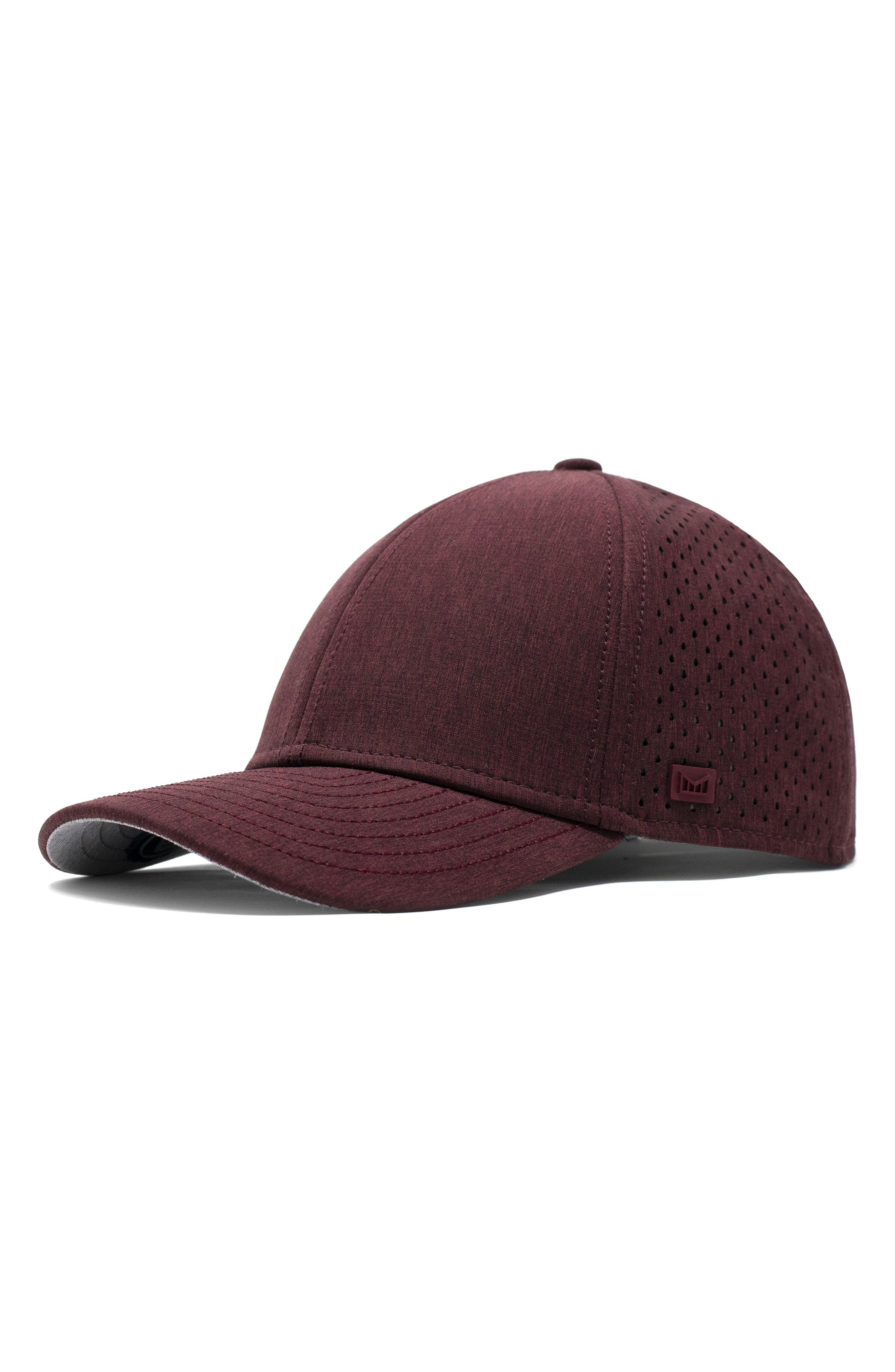 Melin Hydro A-Game Snapback Baseball Cap in Heather Maroon at Nordstrom | Nordstrom