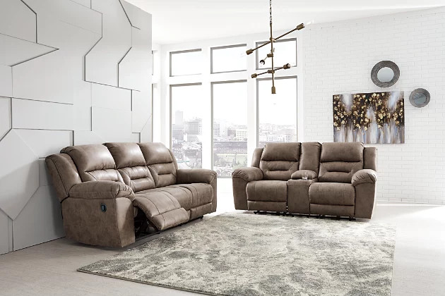Stoneland Manual Reclining Sofa | Ashley Homestore