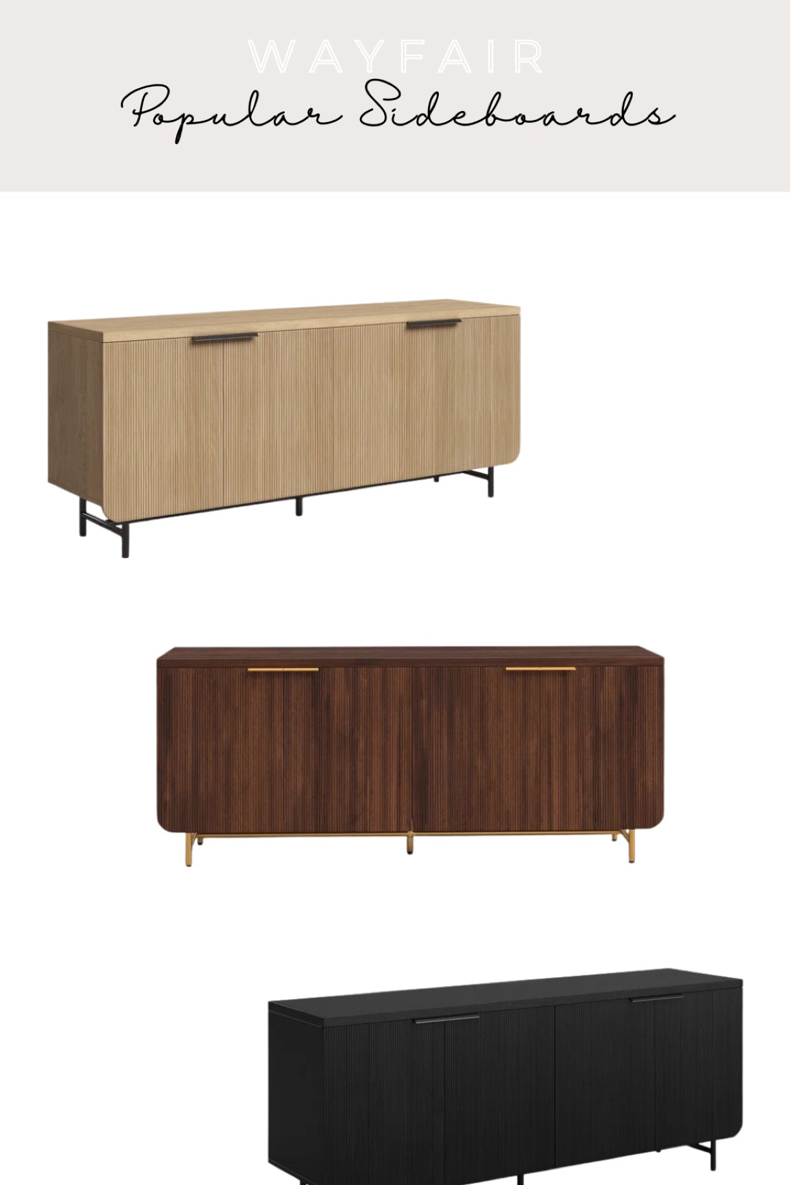 TikTok Viral Sideboard | Instagram Viral Sideboard | Willo Arlo Interiors Ludlow Reeded Sideboard | Reeded Sideboard | Accent Cabinet | Reeded Media Cabinet | Wayfair Reeded Media Console | Wayfair Reeded Sideboard | Walker Edison Modern Scandinavian Fluted Door Sideboard | Neutral Home | Neutral Home Aesthetic | Neutral Home Furniture | Neutral Home Living Room Furniture | Transitional Home 

#LTKHome #LTKSaleAlert