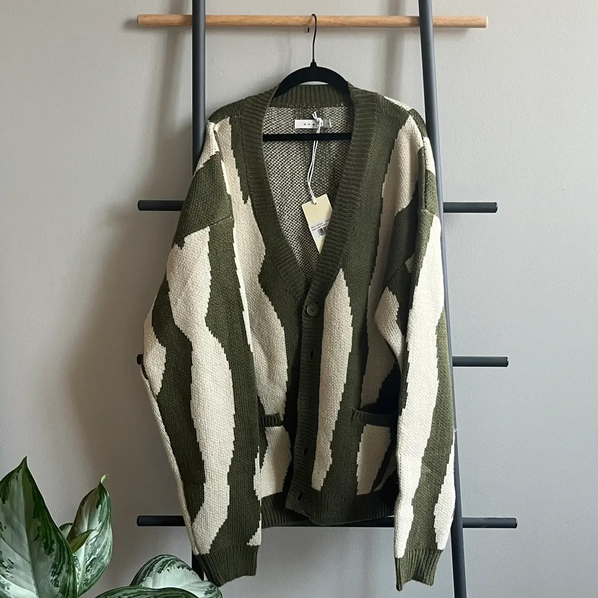 MNML MNML Zebra Cardigan | Grailed | Grailed