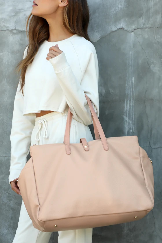 Good to Go Blush Weekender Bag | Lulus (US)