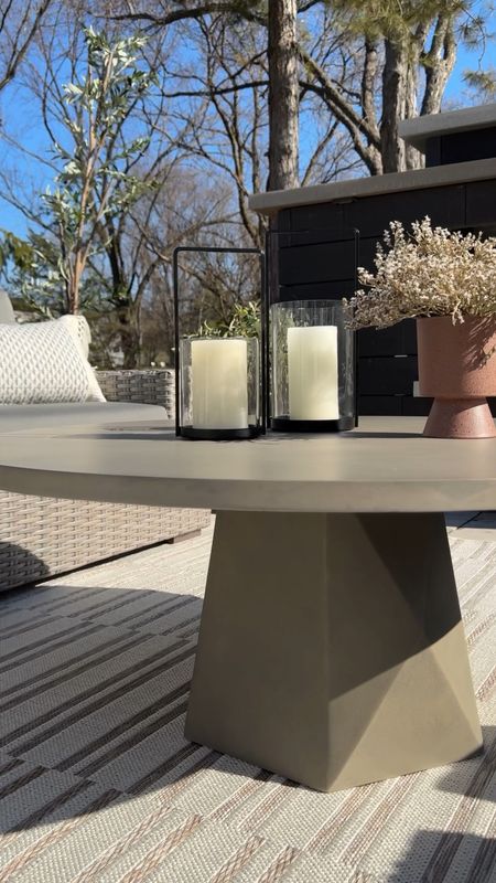 Now is the perrrrfect time to get your patio in tip-top shape with this season's timeless yet trendy looks from @jossandmain! #ad This outdoor rug offers the perfect neutral base for this space and the faceted stone coffee table might be my new favorite! Lanterns and planters are a must for any tabletop and around our patio - I can’t wait to enjoy this space all season long!

Best part is that SO many of these affordable pieces ship FREE with 2-day delivery! 😍 head to my LTK (link in bio) to see my favorite finds from @jossandmain ‘s Spring/Summer Edit!

#jossandmainpartner #jossandmaincommunity #jmspringsummeredit #myjossandmain #earthyneutrals #organicmodern #transitionalmodern #hometrends #2024trends #designtrends #patioseason #patiostyling #patiodecor

#LTKSeasonal #LTKVideo #LTKhome
