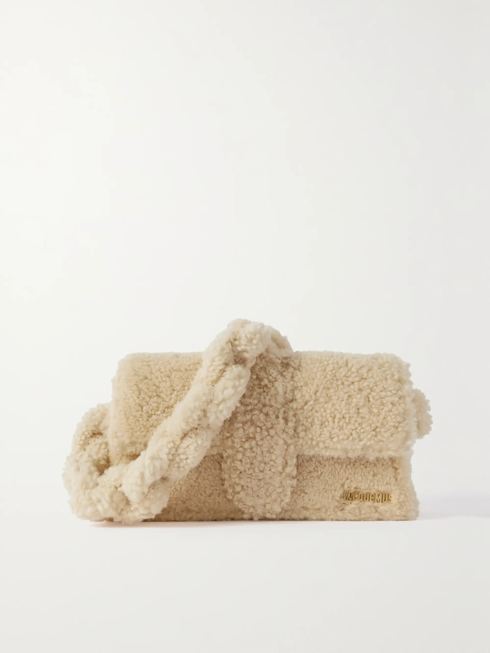 Le Bambidou shearling shoulder bag | NET-A-PORTER (UK & EU)