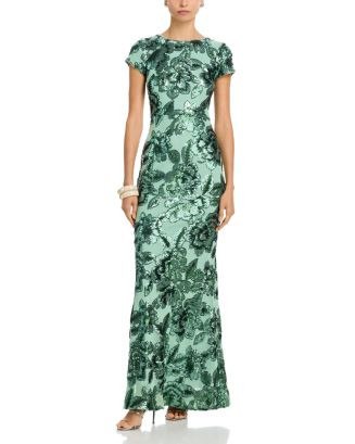 Floral Sequin Mesh Dress - Exclusive | Bloomingdale's (US)