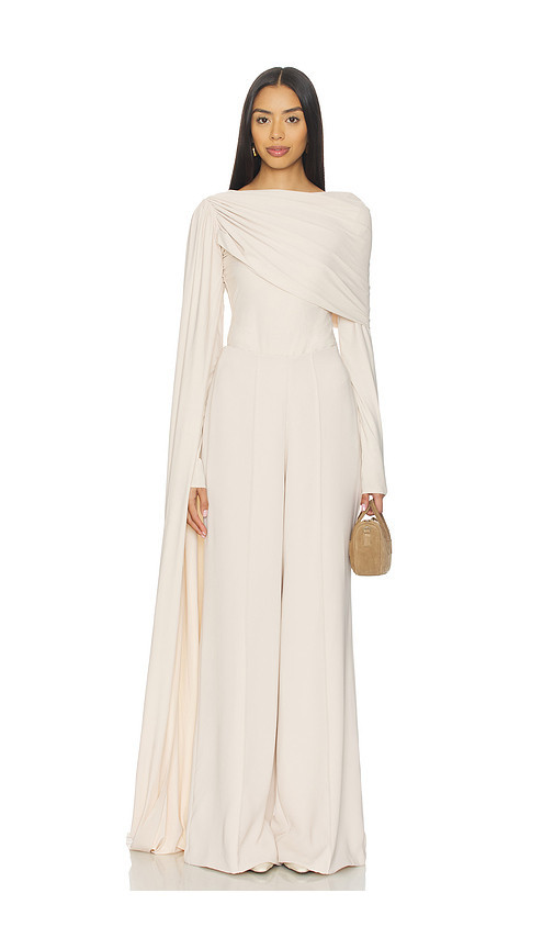 Deme by Gabriella Cobbie Jumpsuit in Nude. Size L. Also in M, S, XL, XS. | Revolve Clothing (Global)