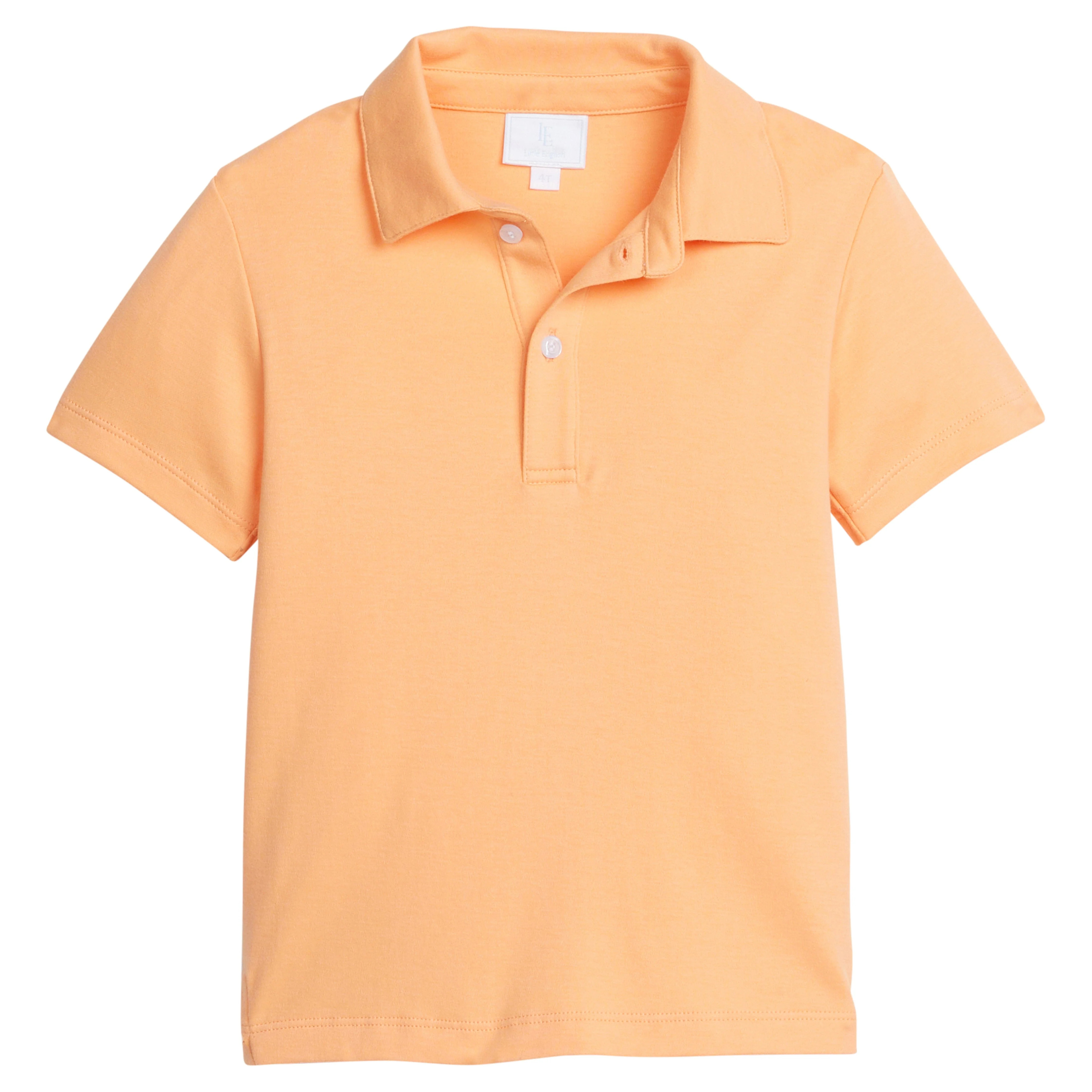 Boys Shorts Sleeve Polo in Melon | Little English