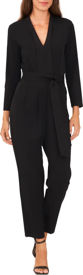 Belted Long Sleeve Jumpsuit | Nordstrom