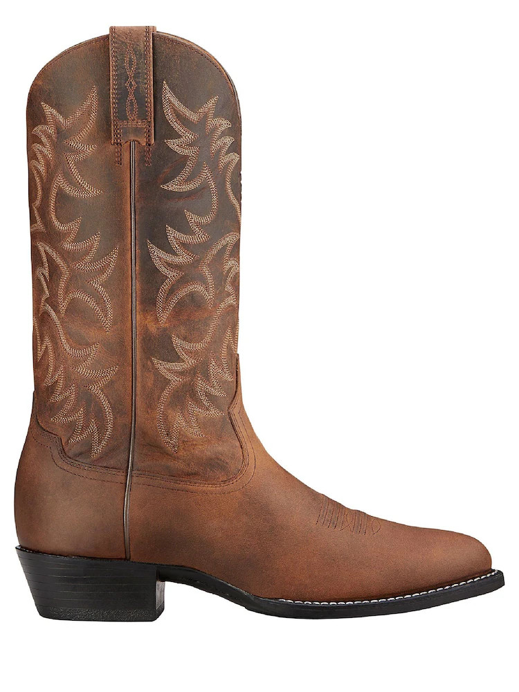 Ariat Brown Heritage Western R Toe Boots | Next EU