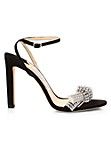 Thyra Embellished Suede Sandals | Saks Fifth Avenue