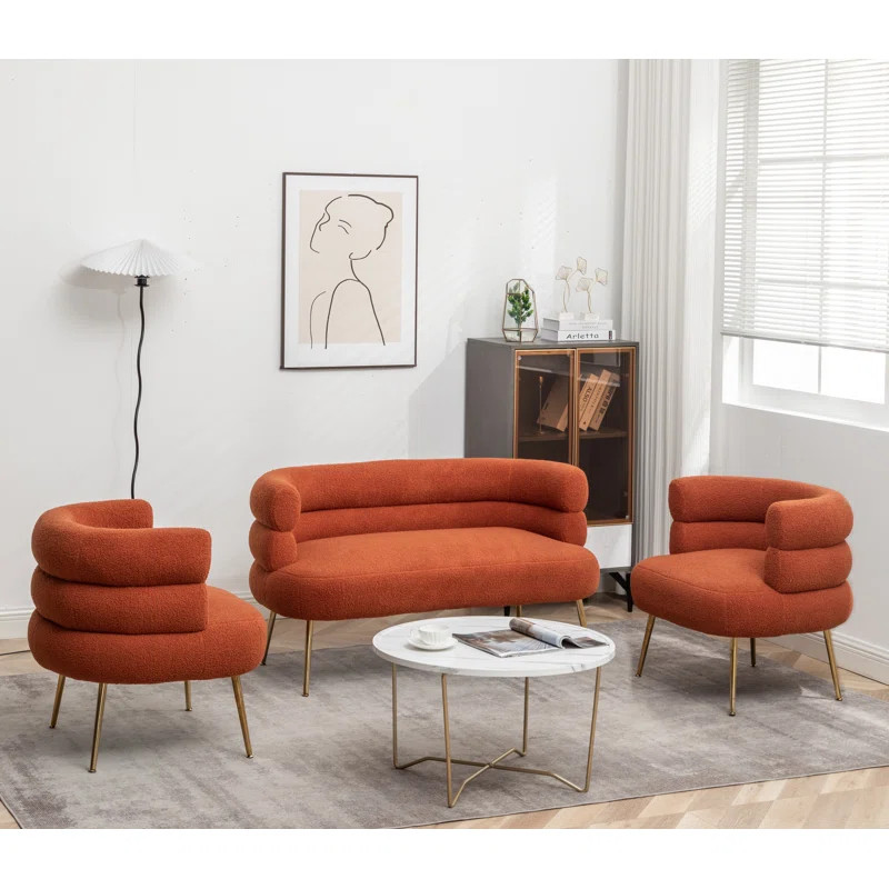 Demetrius 3-Piece Upholstered Seating Set | Wayfair North America