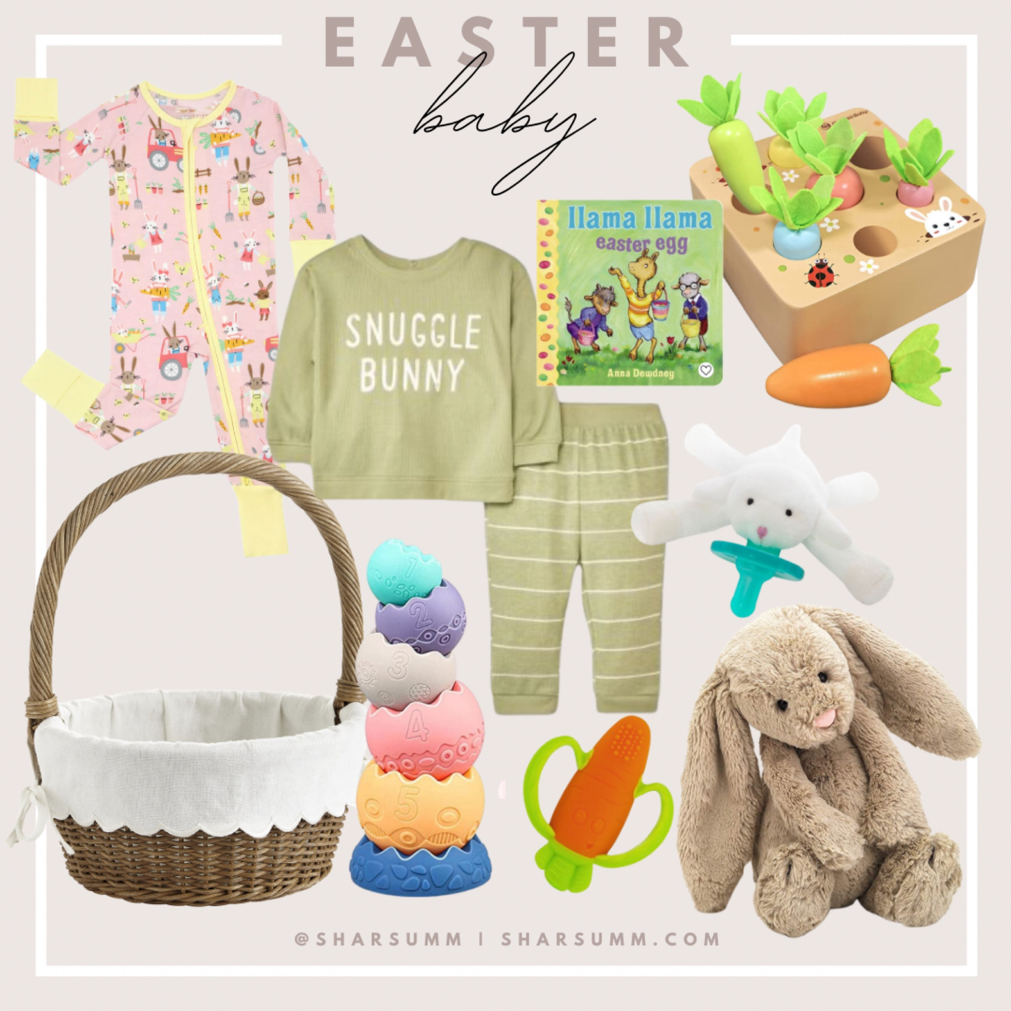 Baby Easter Basket 🐣 🐰 

Easter / Easter basket / bunny / baby basket / Easter baby / baby’s first Easter / Jellycat / baby teether / Easter pajamas / Easter toy / basket filler 

#LTKbaby #LTKSeasonal #LTKkids