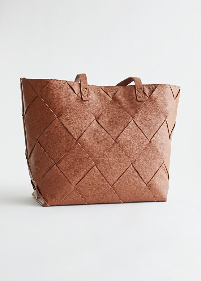 Braided Leather Tote Bag | & Other Stories (EU + UK)