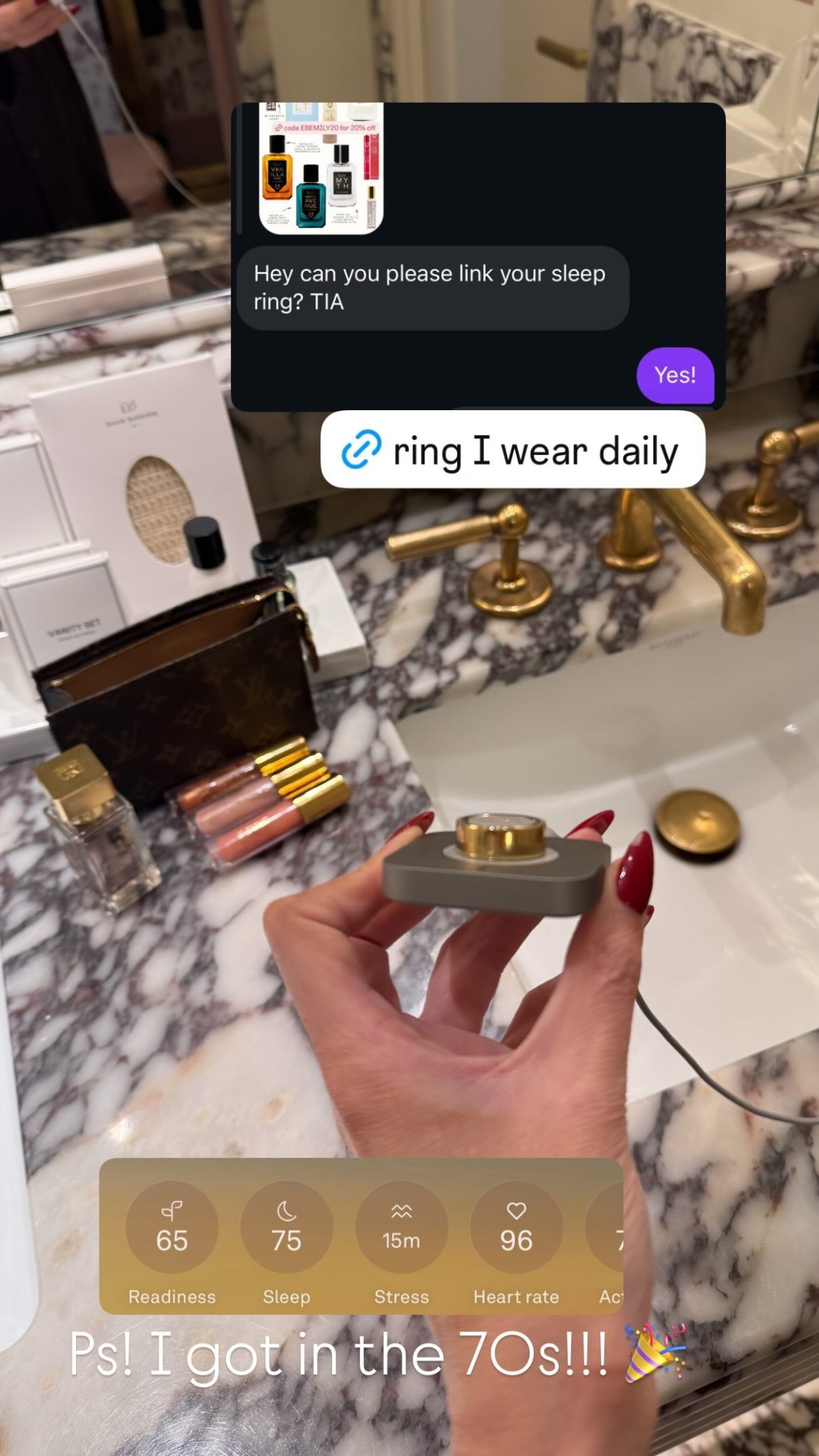 I wear my Oura ring daily! Such a great gift for the holidays. Perfect for anyone.

#LTKHoliday #LTKGiftGuide #LTKfitnessgoals