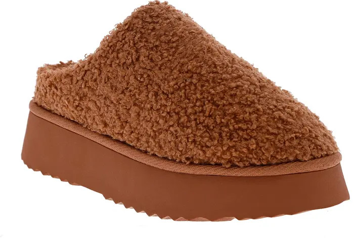 MIA Icee Genuine Shearling Platform Slipper (Women) | Nordstrom | Nordstrom