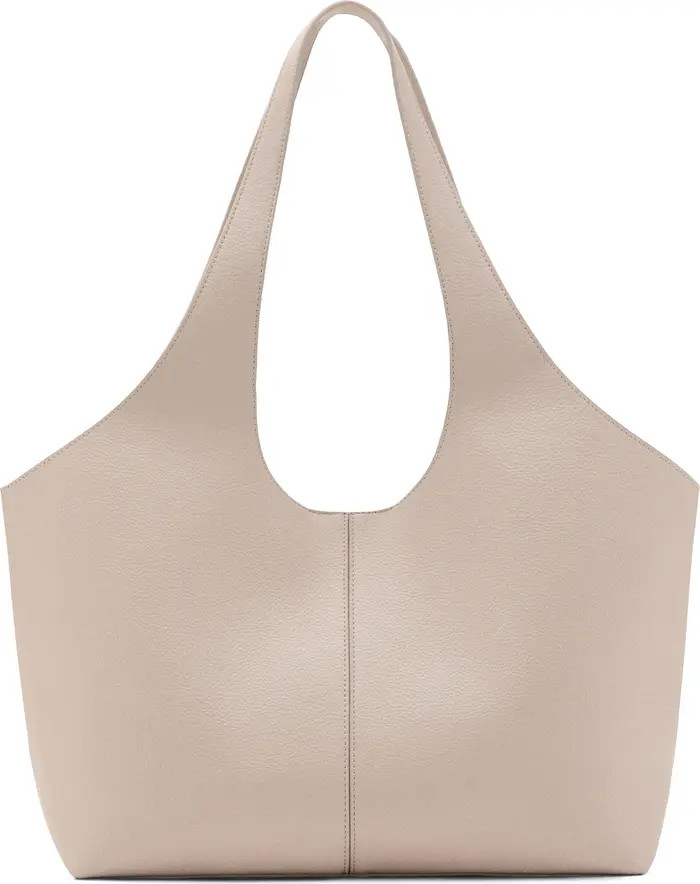 Large Faux Leather Shopper Tote | Nordstrom