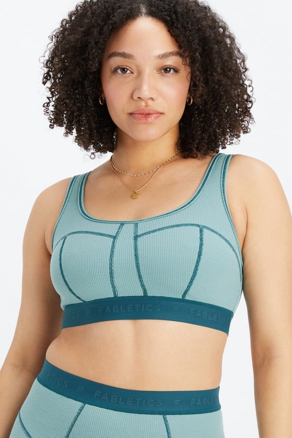 Fabletics Waffle Bra | Fabletics - North America