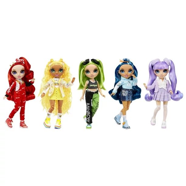 Rainbow High Exclusive with 5 Jr High Fashion Doll Favorites Ages 4 & up - Walmart.com | Walmart (US)