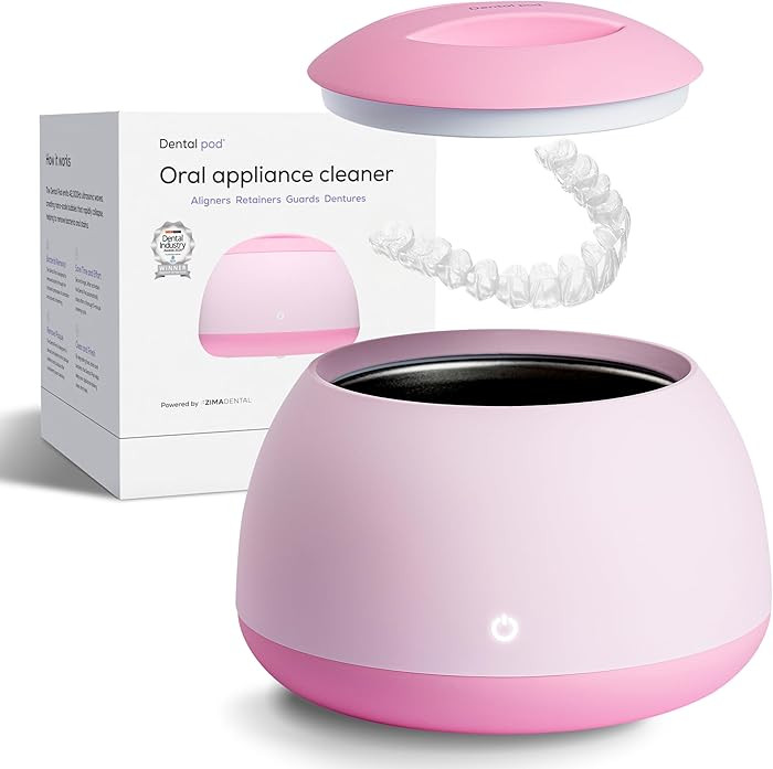Zima Dental Pod: Ultrasonic Retainer Cleaner. The Original Retainer Cleaner Machine, Aligner Clea... | Amazon (US)