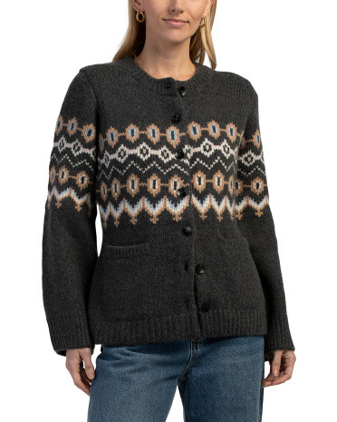 Cashmere Fair Isle Sweater | TJ Maxx