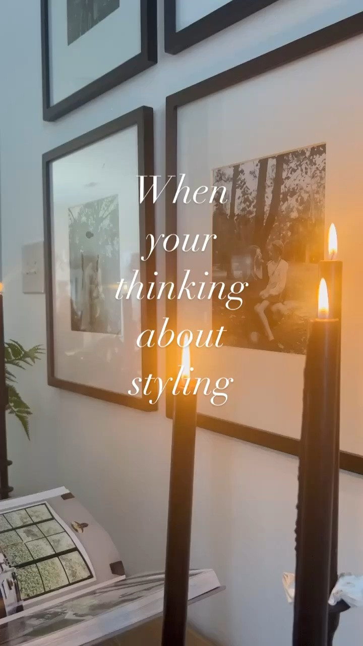 We love mixing old with new and creating a story in your space 🖤



#LTKhome #LTKfindsunder50 #LTKstyletip