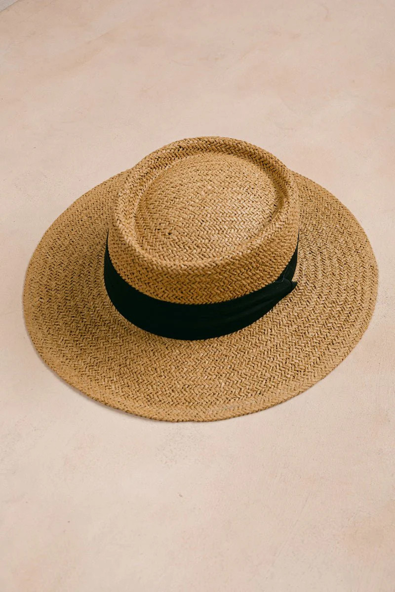 Mila Straw Hat | Morning Lavender