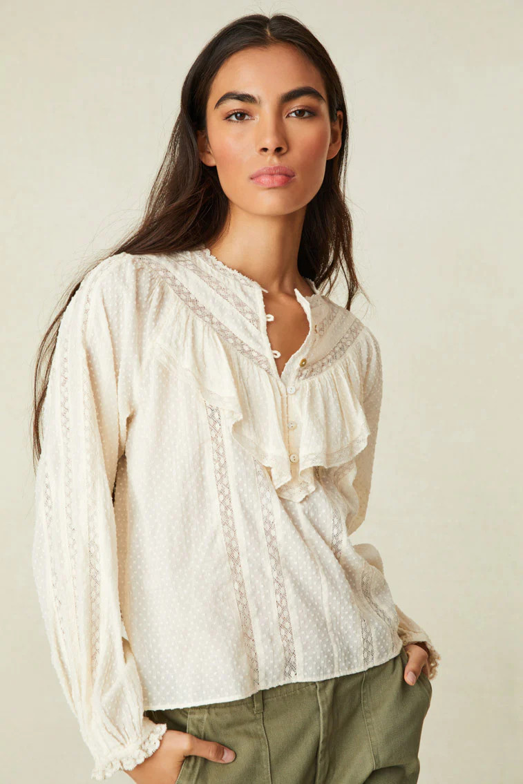 Gideon Blouse | LOVESHACKFANCY