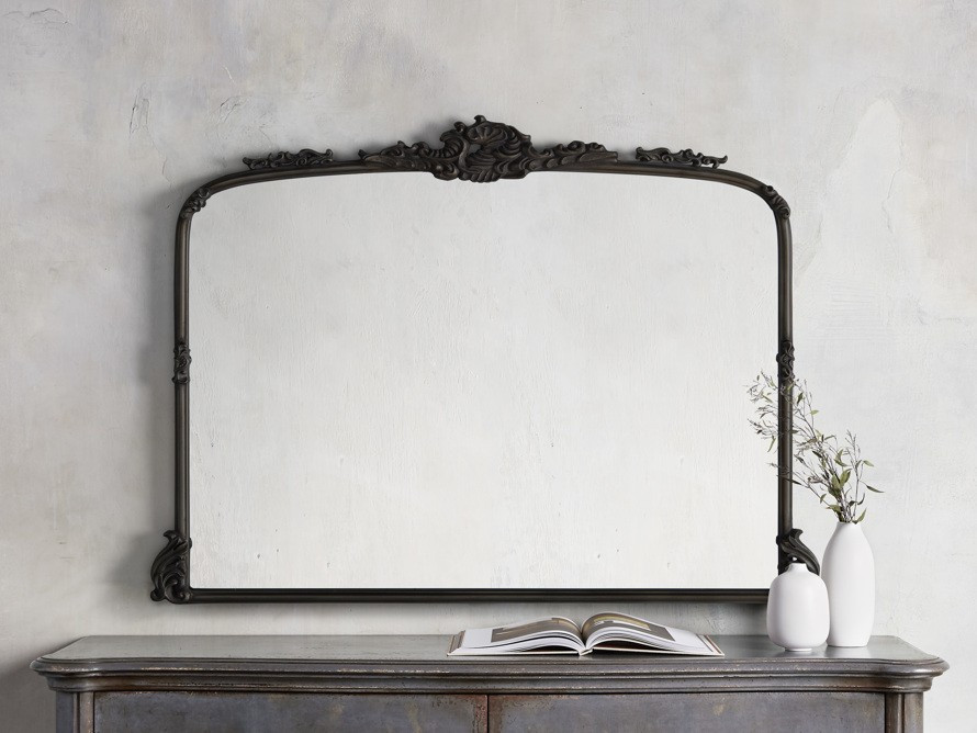 Amelie Dresser Mirror in Black | Arhaus