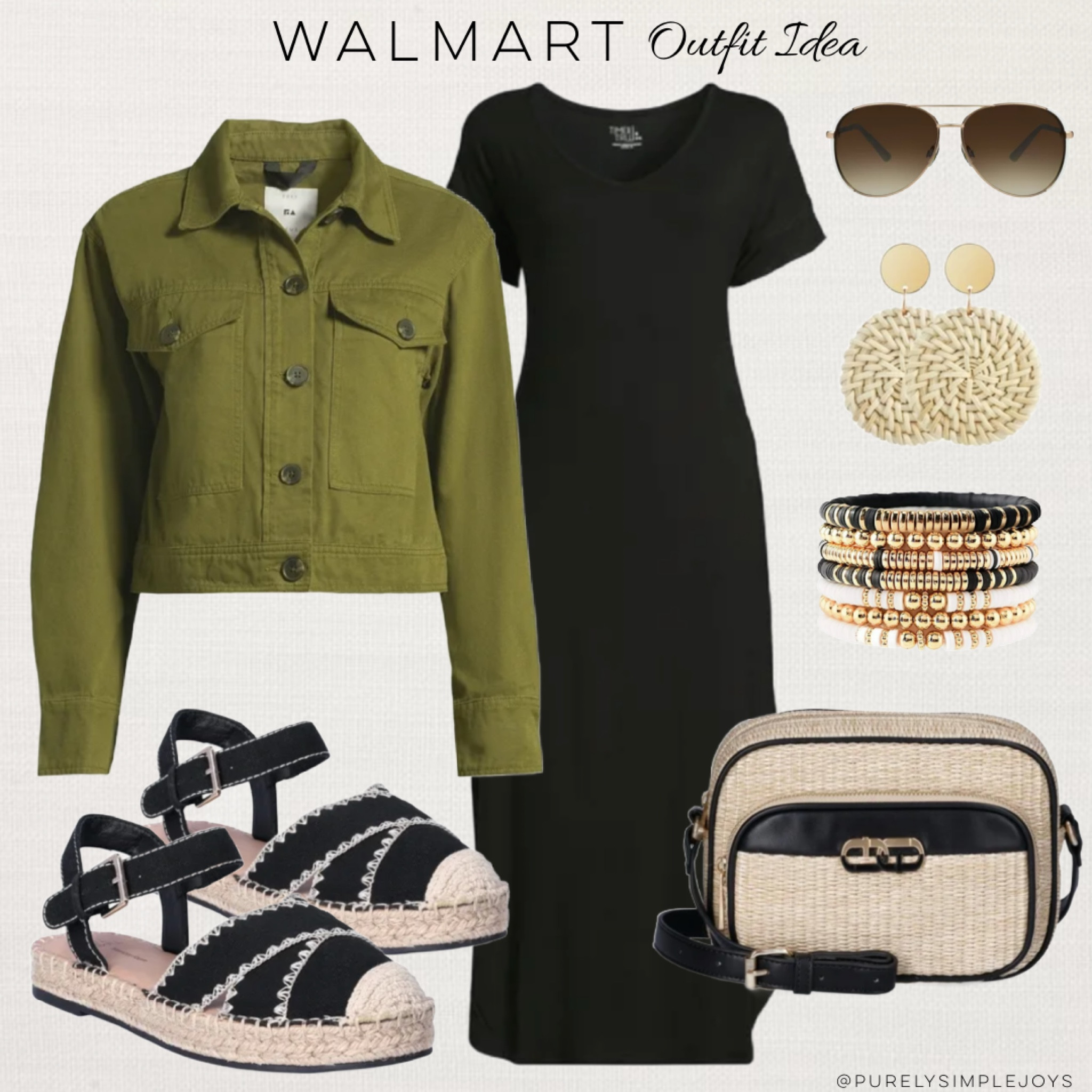 ⭐️ Walmart spring outfit idea 
Walmart dress
Walmart maxi dress 
Walmart utility jacket 
Walmart sandals 
Free Assembly finds
Vacation outfit 
Everyday dress 
LBD 

#LTKfindsunder50 #LTKsalealert #LTKSeasonal
