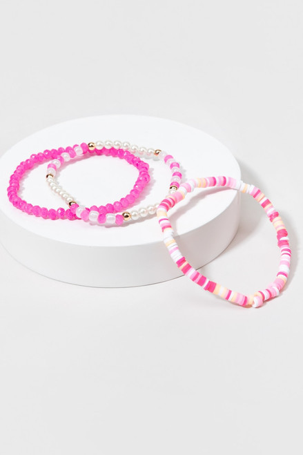 Ellis Disk Bracelet Set | Francesca's