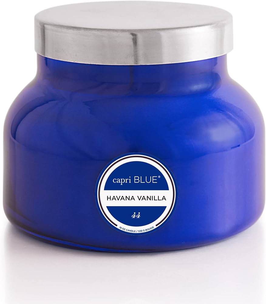 Capri Blue Scented Candles - Soy Candle Wax Blend - Jar Candles - Blue Candle Gifts for Women & M... | Amazon (US)