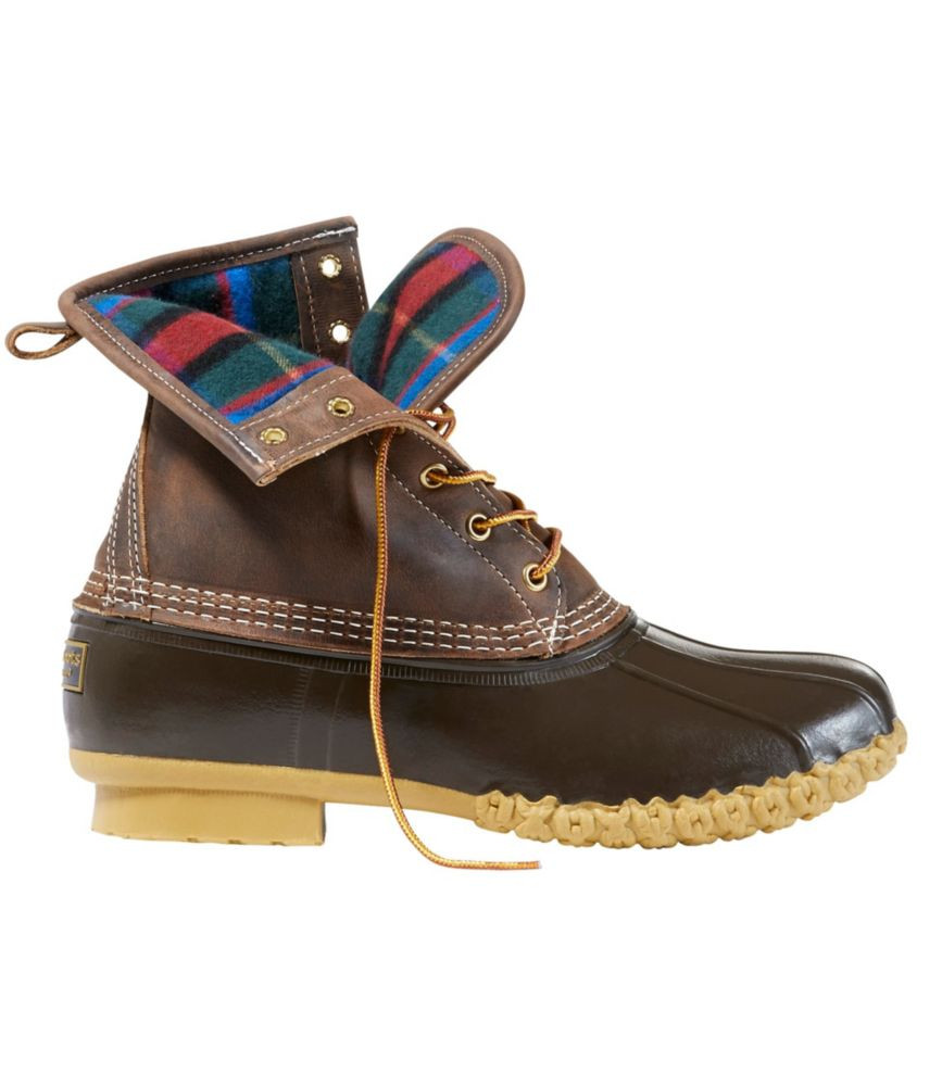 Men's Bean Boots, 8" Flannel-Lined, Thinsulate Insulation | L.L. Bean