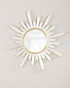 Selenite Starburst Mirror | Horchow