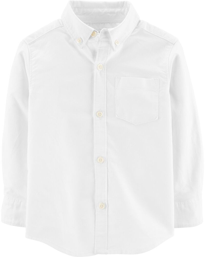 Oxford Button-Front Shirt | Carter's