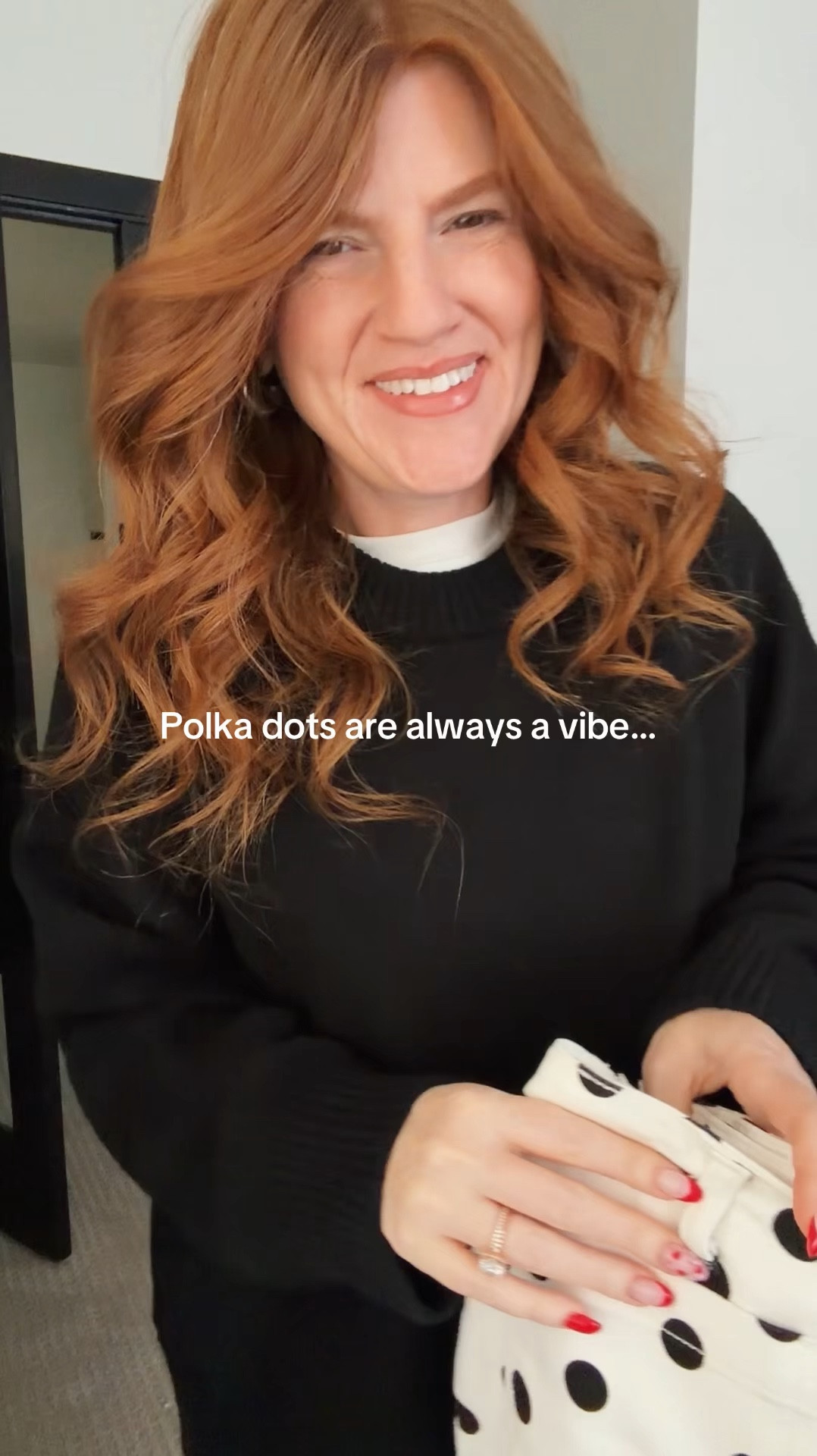 Love these fun polka dot pants! Size 6, stretchy fit true to size. 

#LTKootd #LTKPetite #LTKmomlife