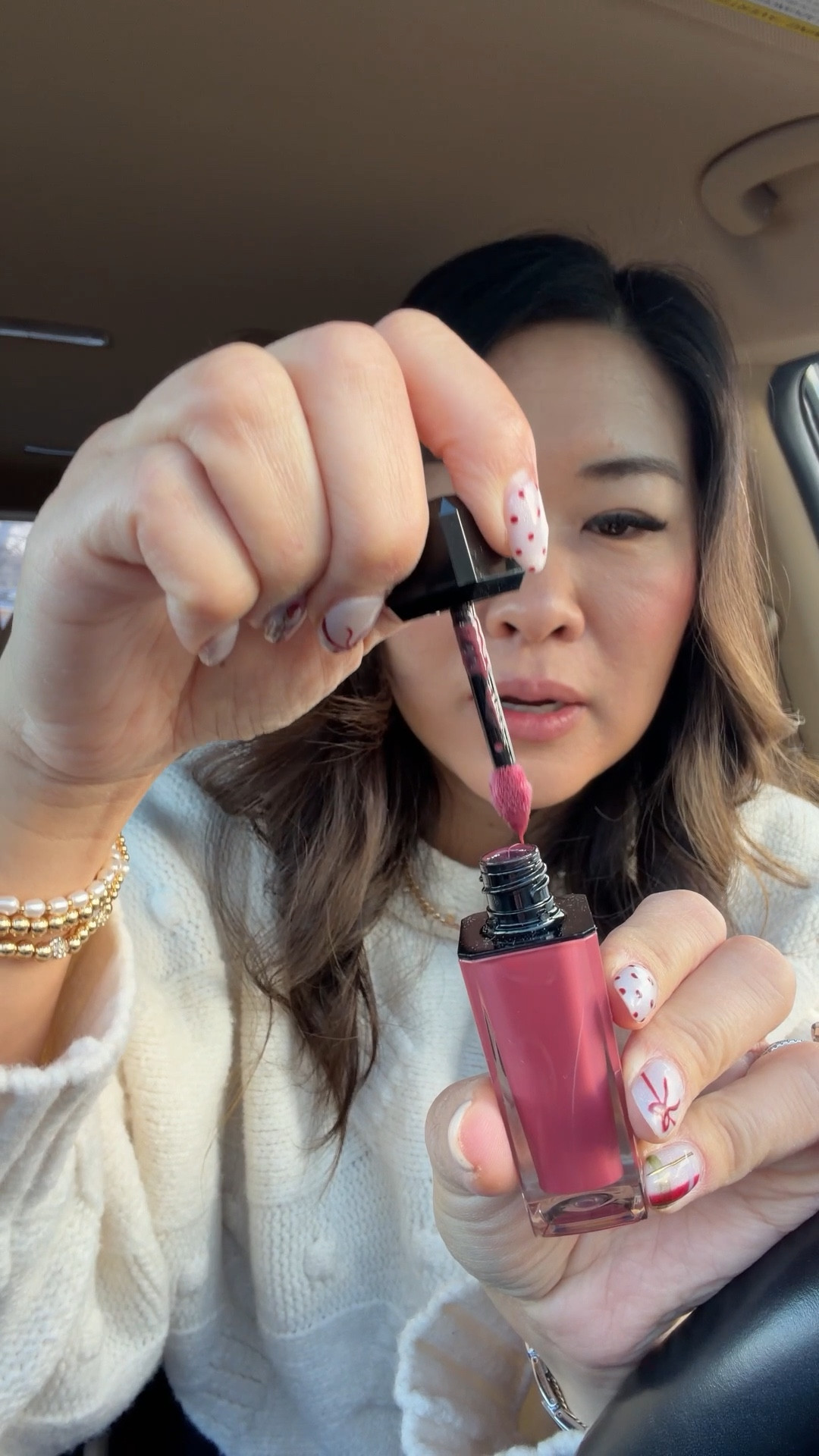 Loving this Korean beauty lip gloss! Shade: Cherish