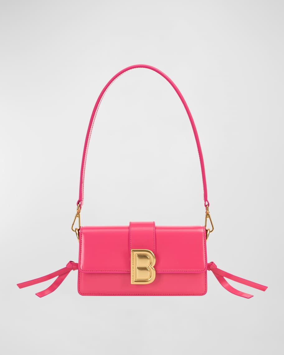 Brandon Blackwood Nia Medium Flap Leather Shoulder Bag | Neiman Marcus