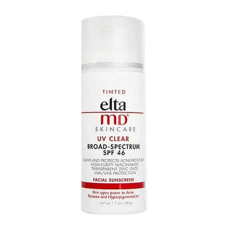 EltaMD UV Clear Tinted Broad-Spectrum SPF 46 1.7 oz / 48 g | Walmart (US)