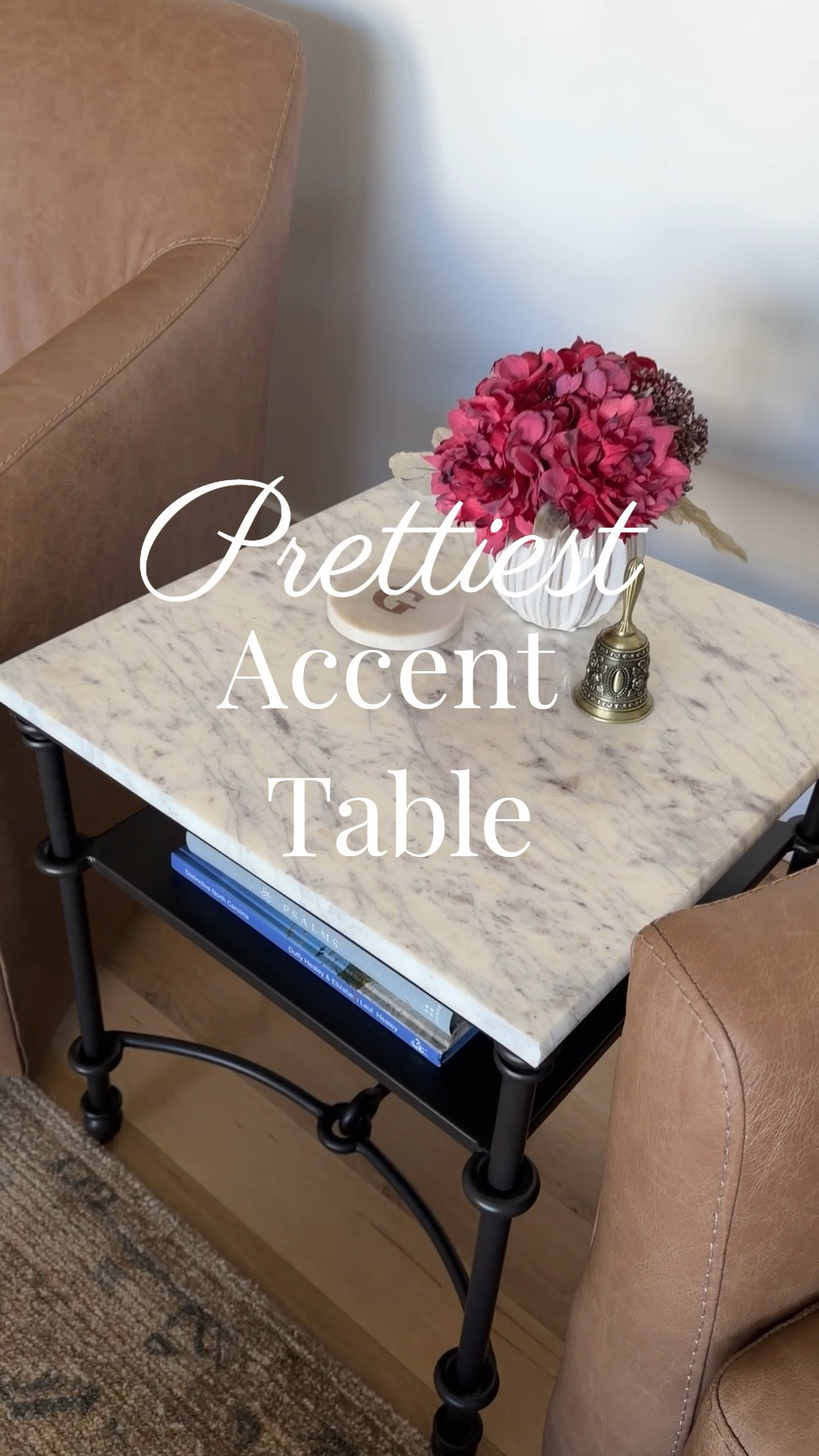 The prettiest marble accent table! Only $150! 

#LTKOver40 #LTKmomlife #LTKHome