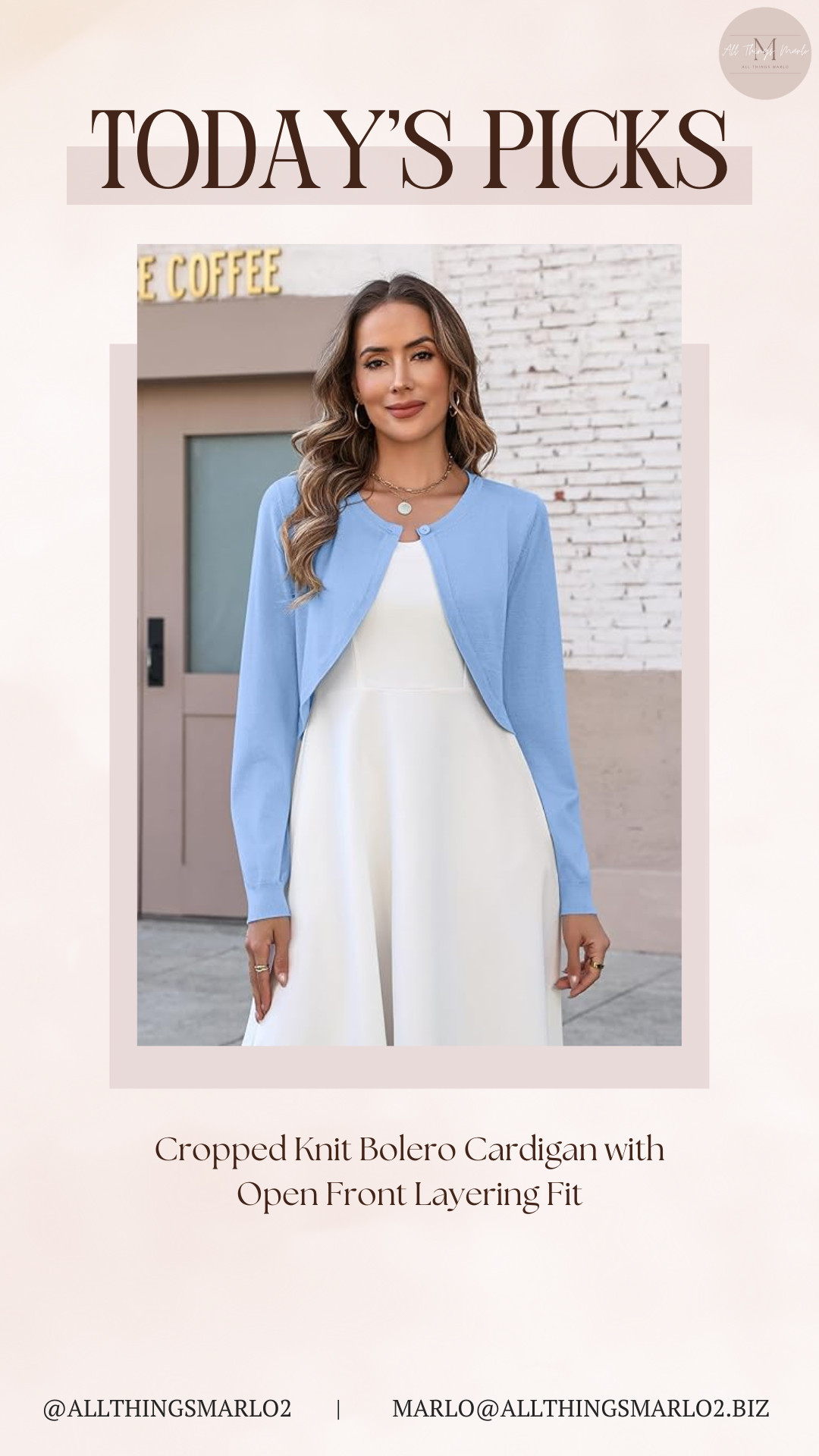 Cropped Knit Bolero Cardigan with Open Front Layering Fit 

 #LTKSeasonal #LTKWorkwear #LTKTravel